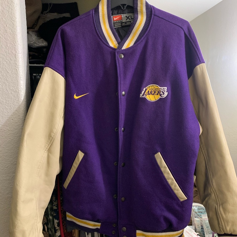 SOLD ON ANOTHER SITE  Lakers Varsity Jacket